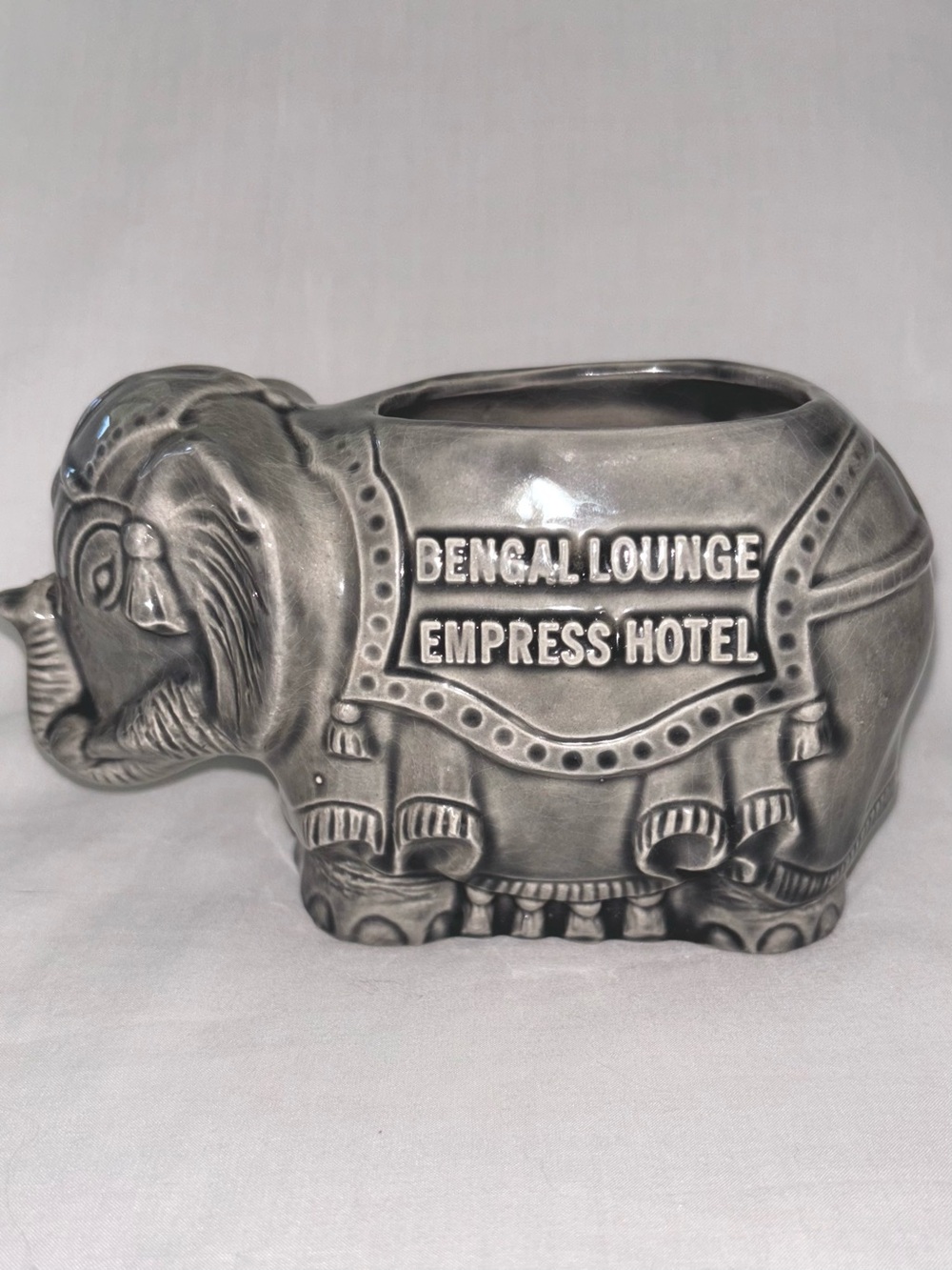 Vintage Bengal Lounge Elephant Cocktail Tiki Mug Empress Hotel Victoria